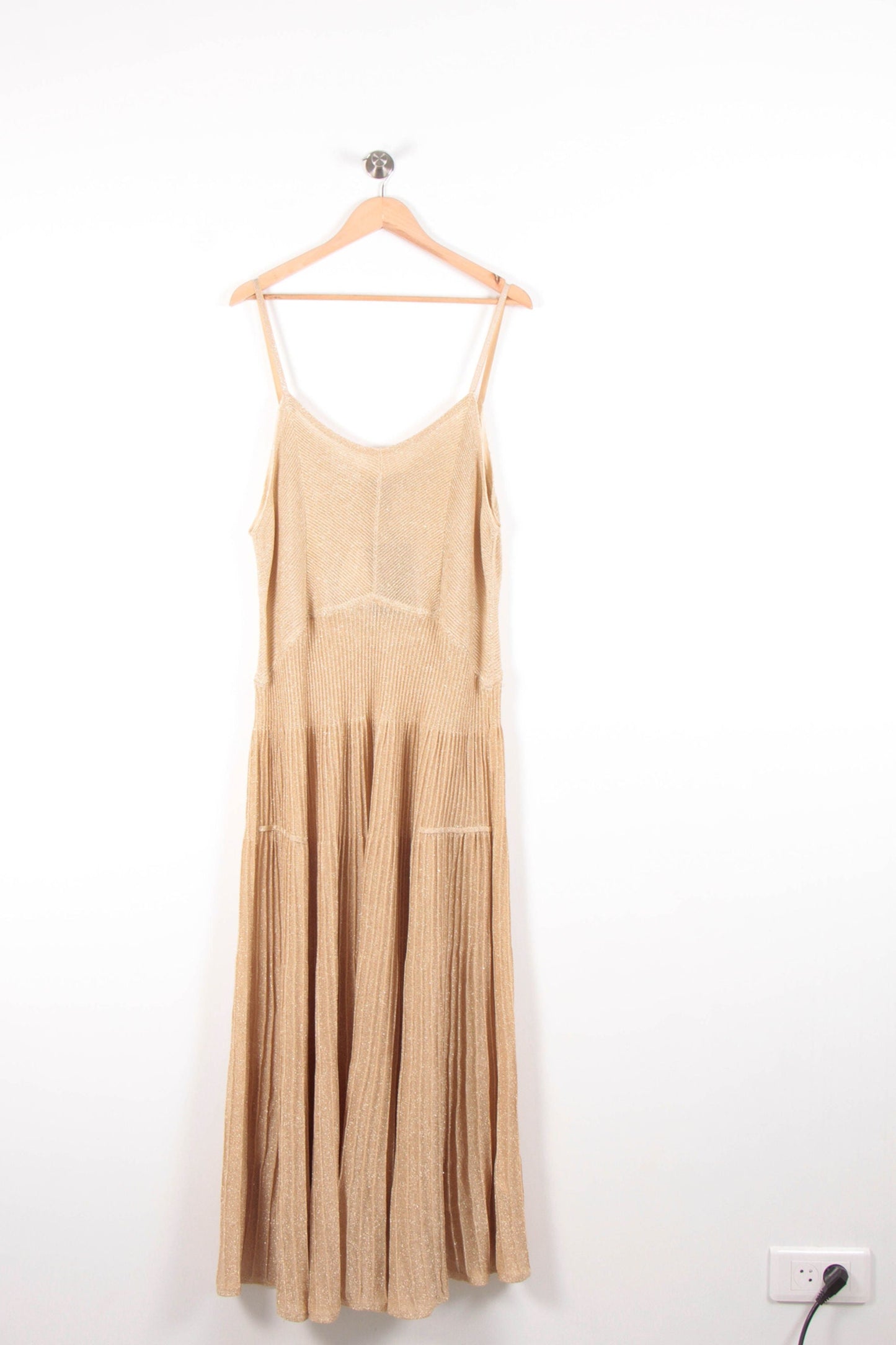 Robe Longue Dorée - Taille XXL/44