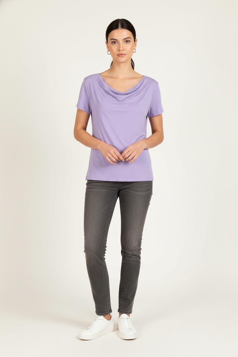 Tee-shirt Violet - Taille M/38