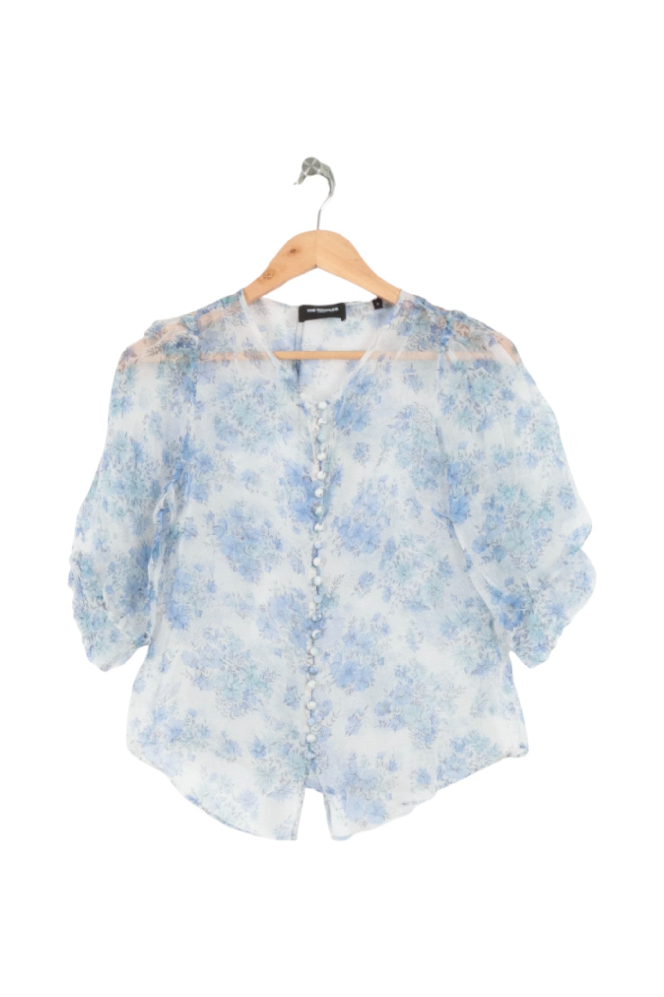 Blouse Bleue et Blanche - Taille XXL/44