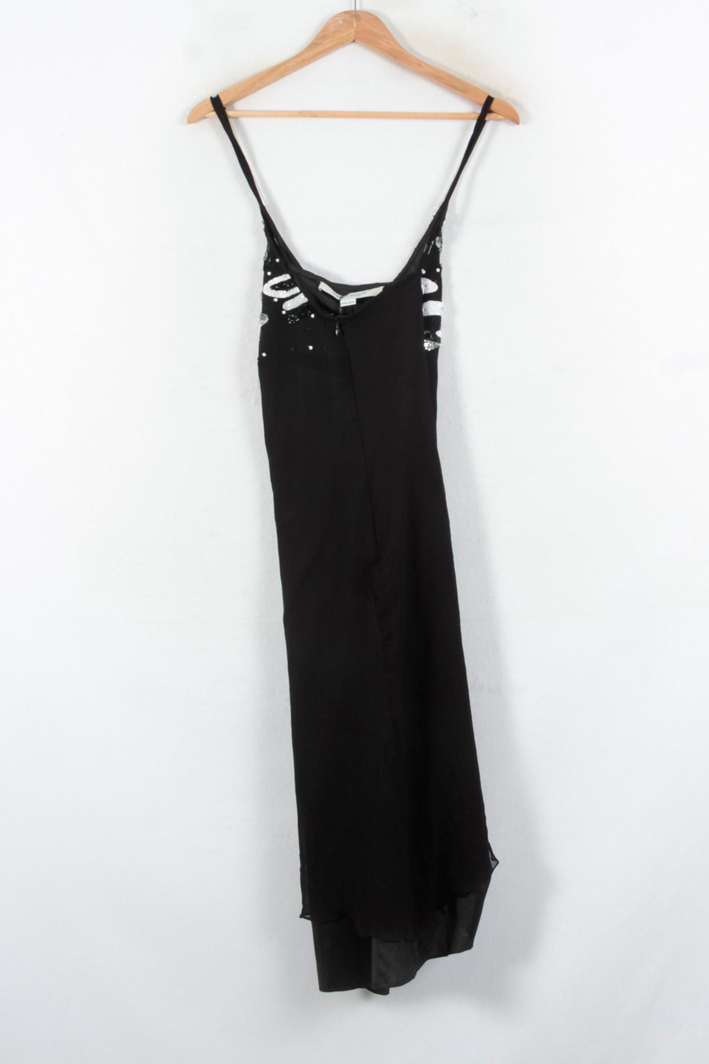 Robe Longue Noire et Argentée - Taille S/36