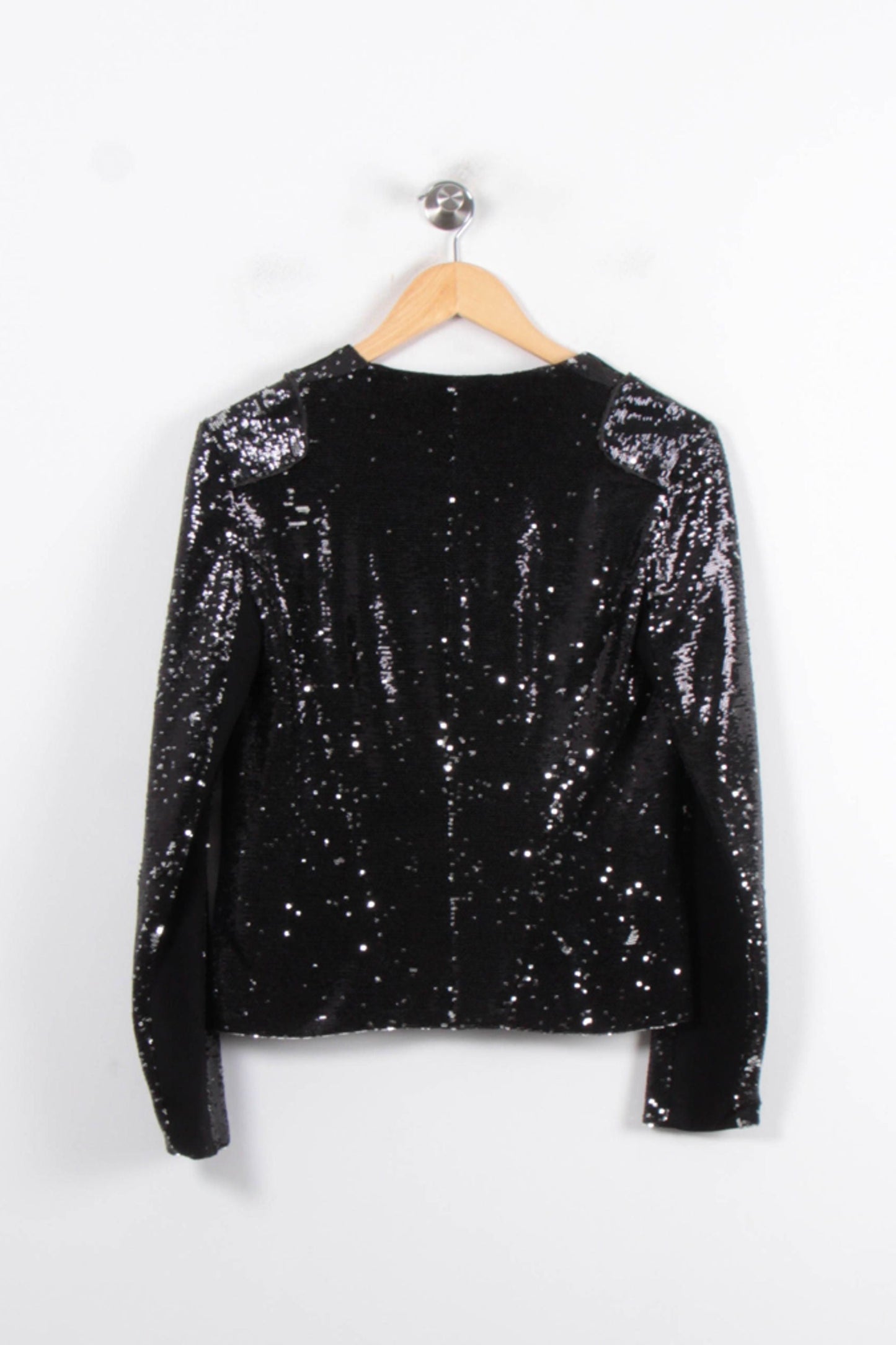 Veste Pailletée Noire - Taille S/36