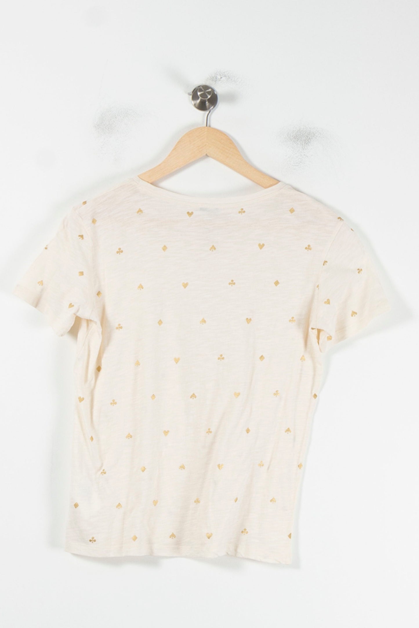 Tee-shirt Beige et Doré - Taille S/36