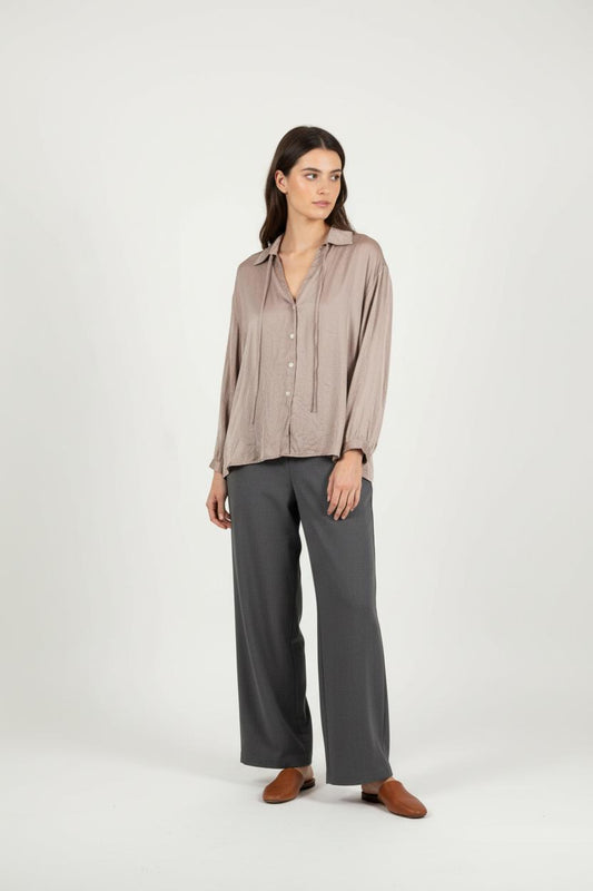 Blouse taupe - Taille M/38