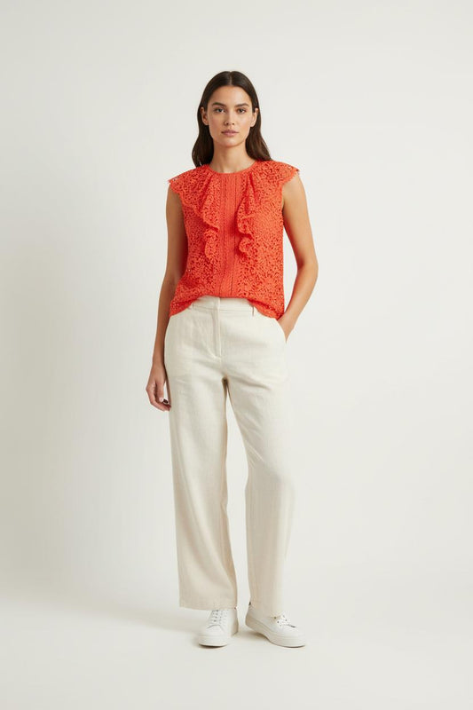 Top Rouge - Taille M/38