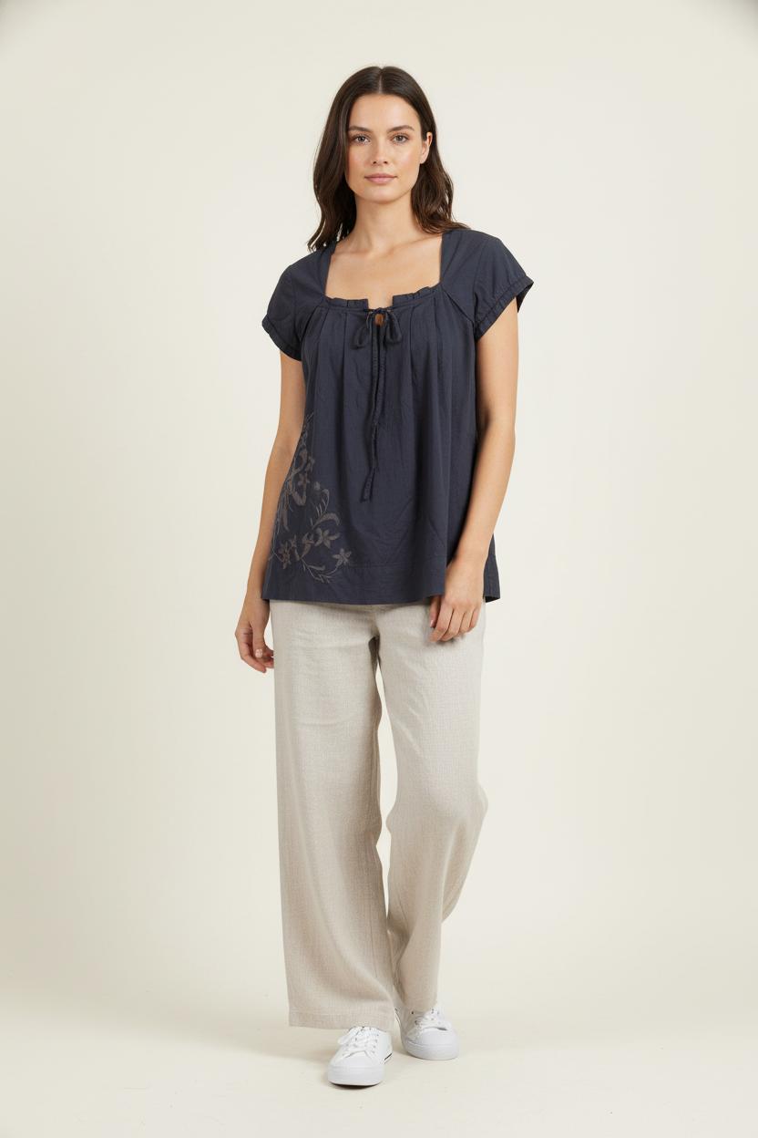 Blouse Bleue - Taille S/36