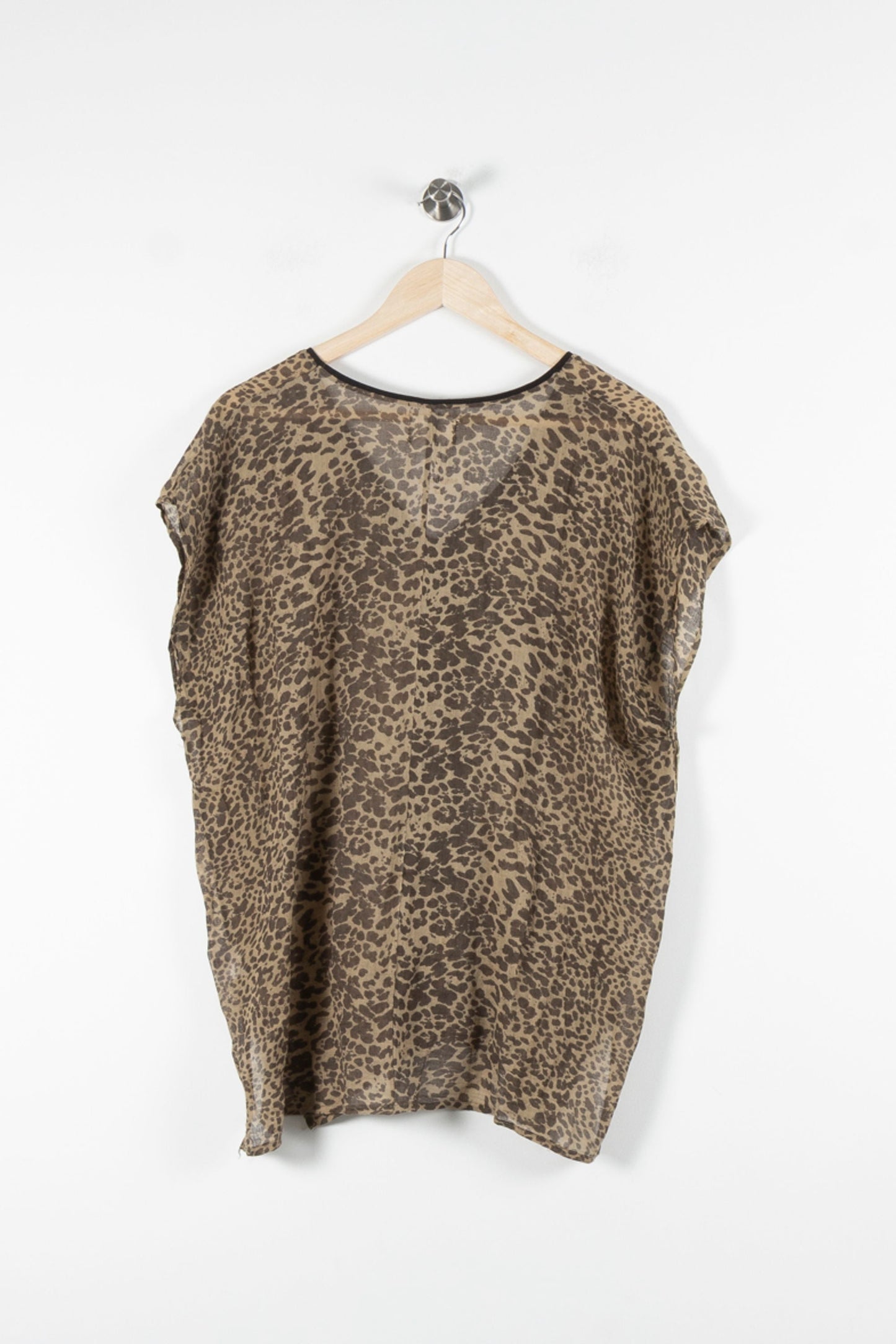 Blouse Léopard Beige et Marron - Taille XL/42