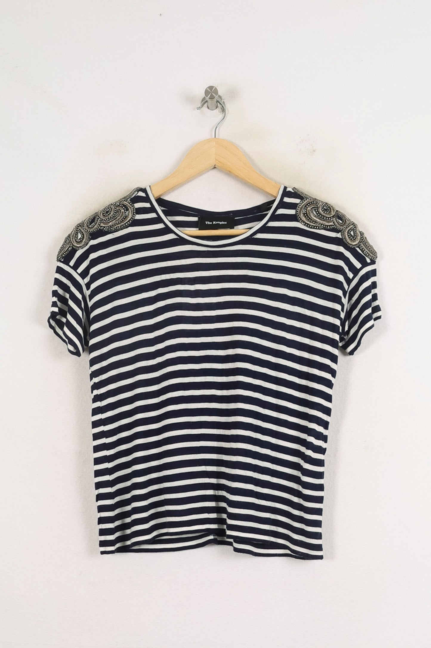 Marinière Bleu Marine et Blanche - Taille S/36