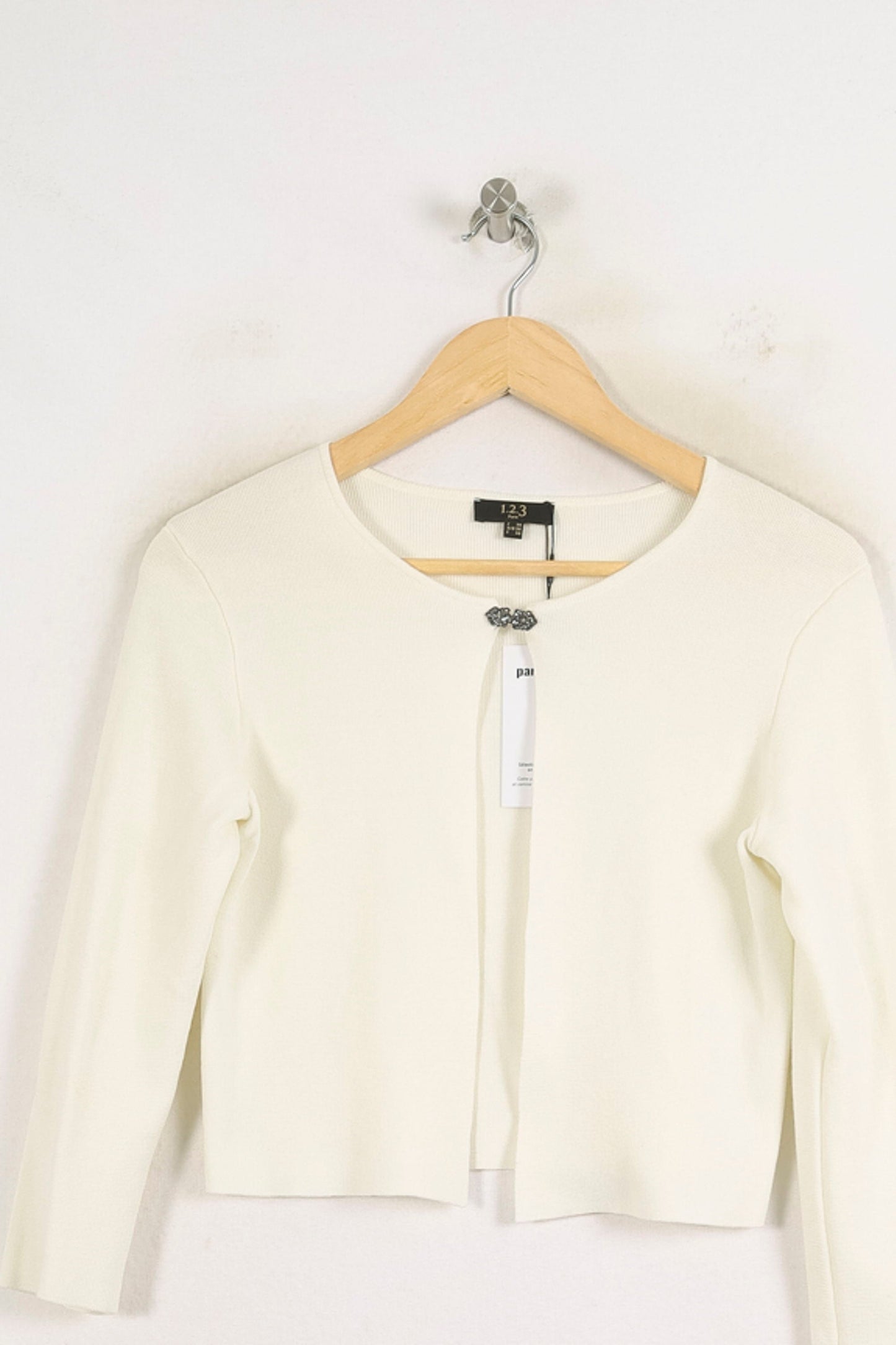 Cardigan Blanc - Taille S/36