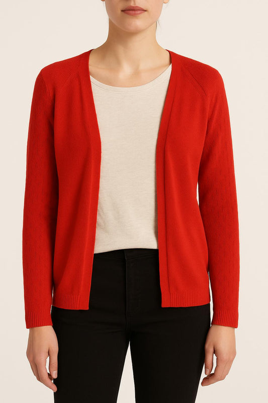Cardigan Rouge - Taille S/36