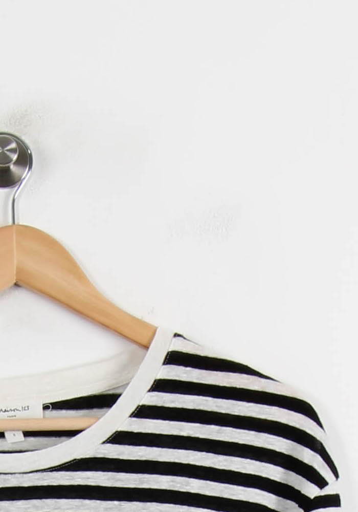 T-shirt Noir et Blanc - Taille S/36