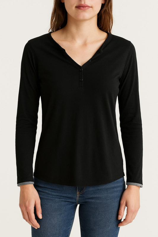 T-shirt Noir - Taille S/36