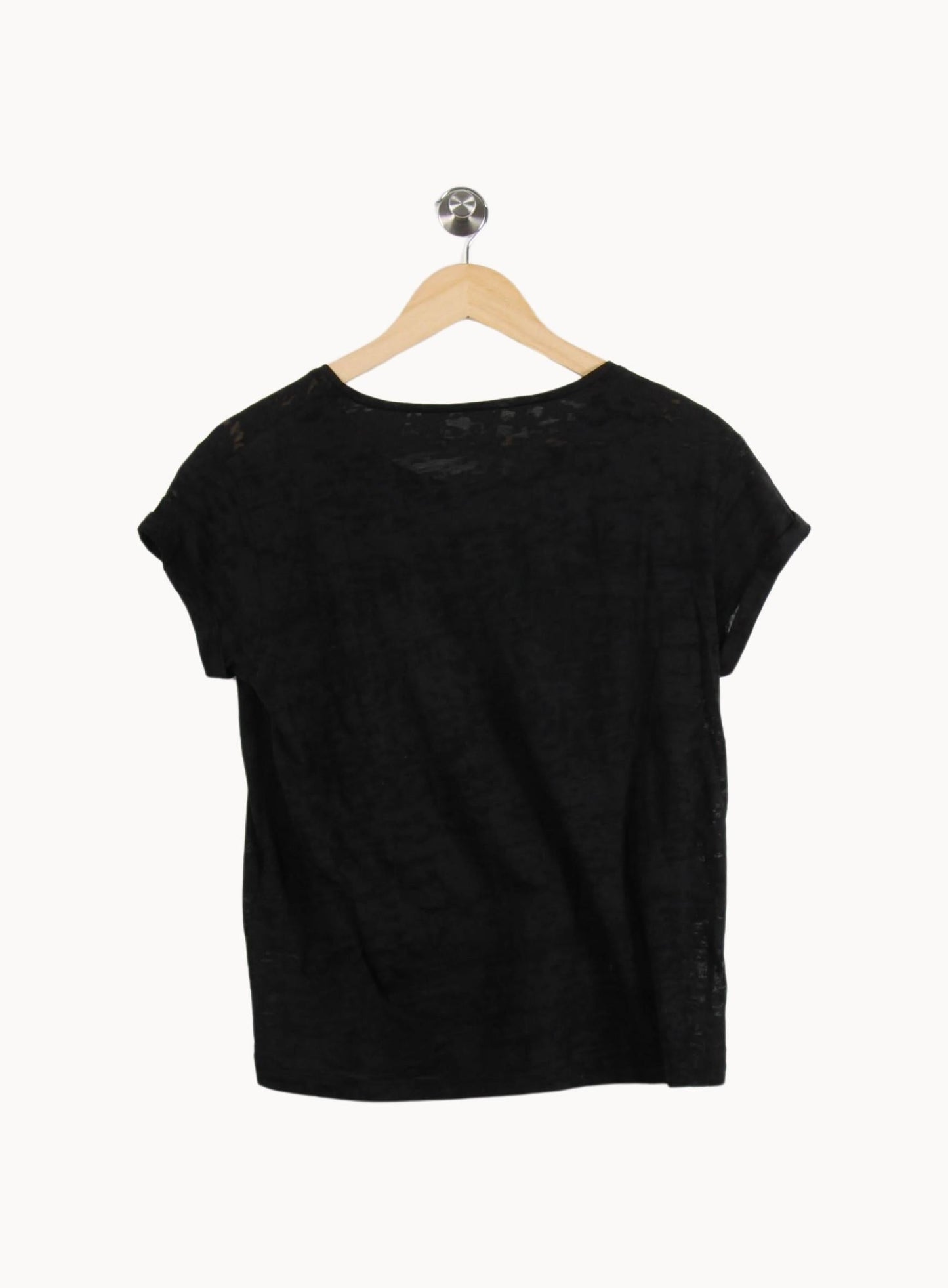 T-shirt Noir - Taille S/36