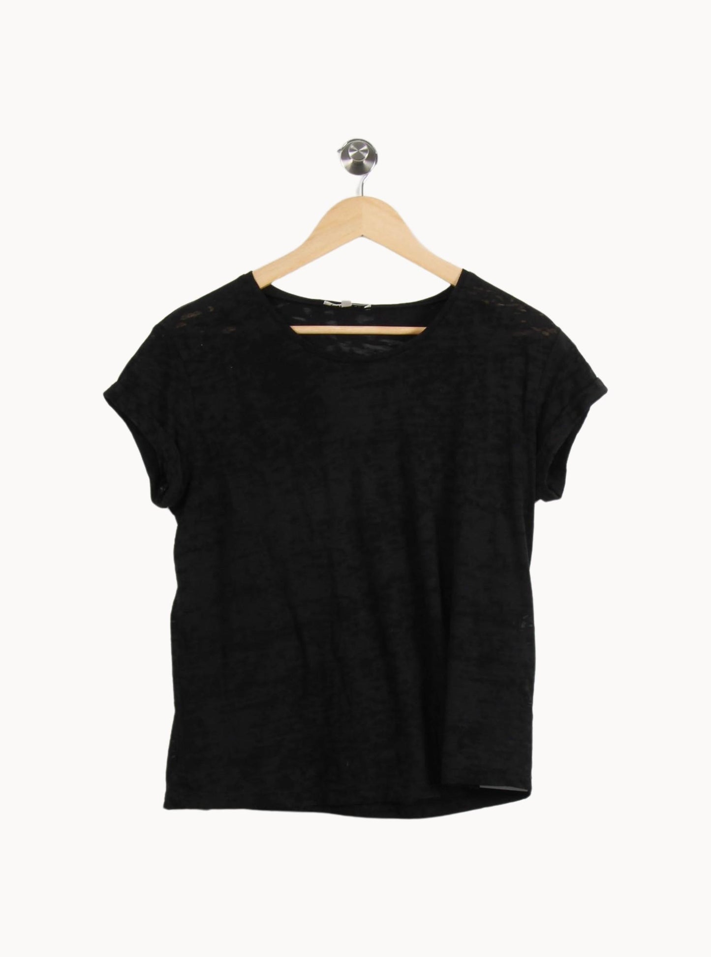 T-shirt Noir - Taille S/36