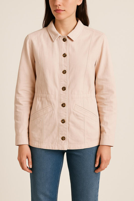 Gilet et jean rose - Taille M/38