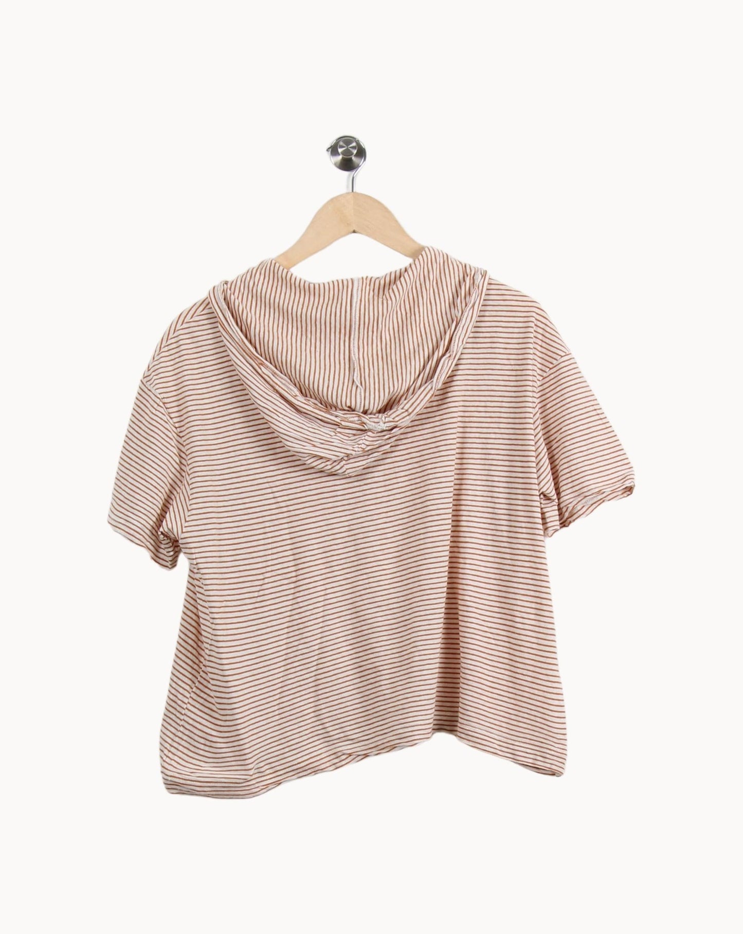 Sweat à Capuche Beige et Marron - Taille M/38