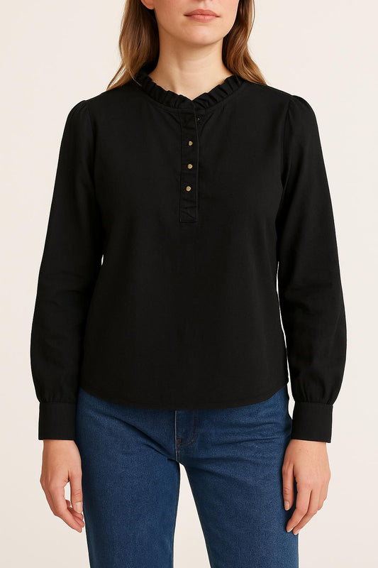 Blouse Noire - Taille M/38