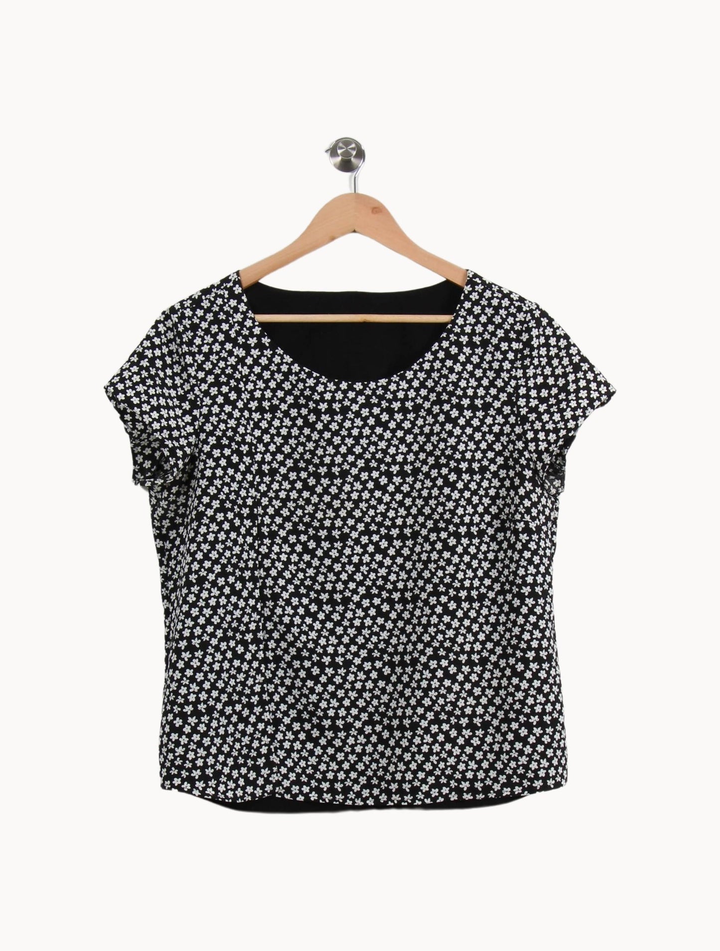 Blouse Noire et Blanche - Taille XXL/44