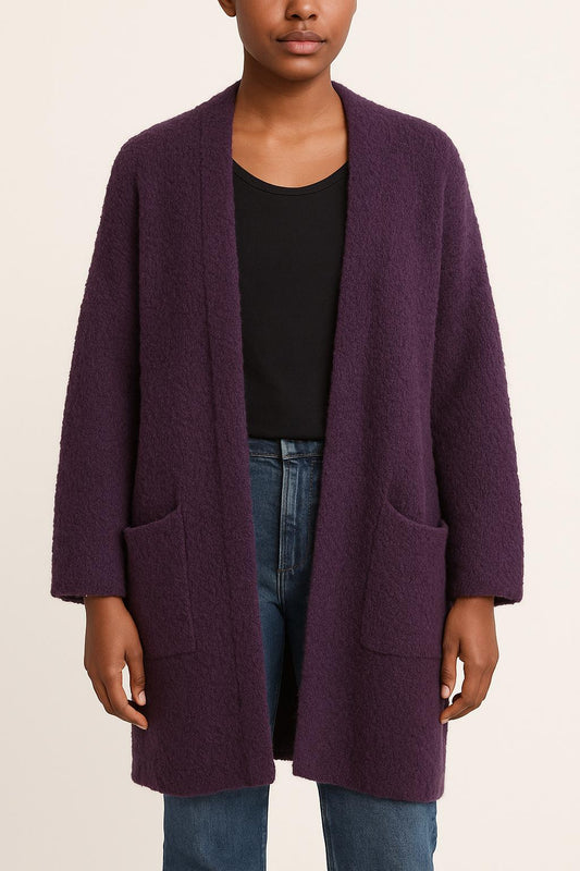 Cardigan Violet - Taille S/36