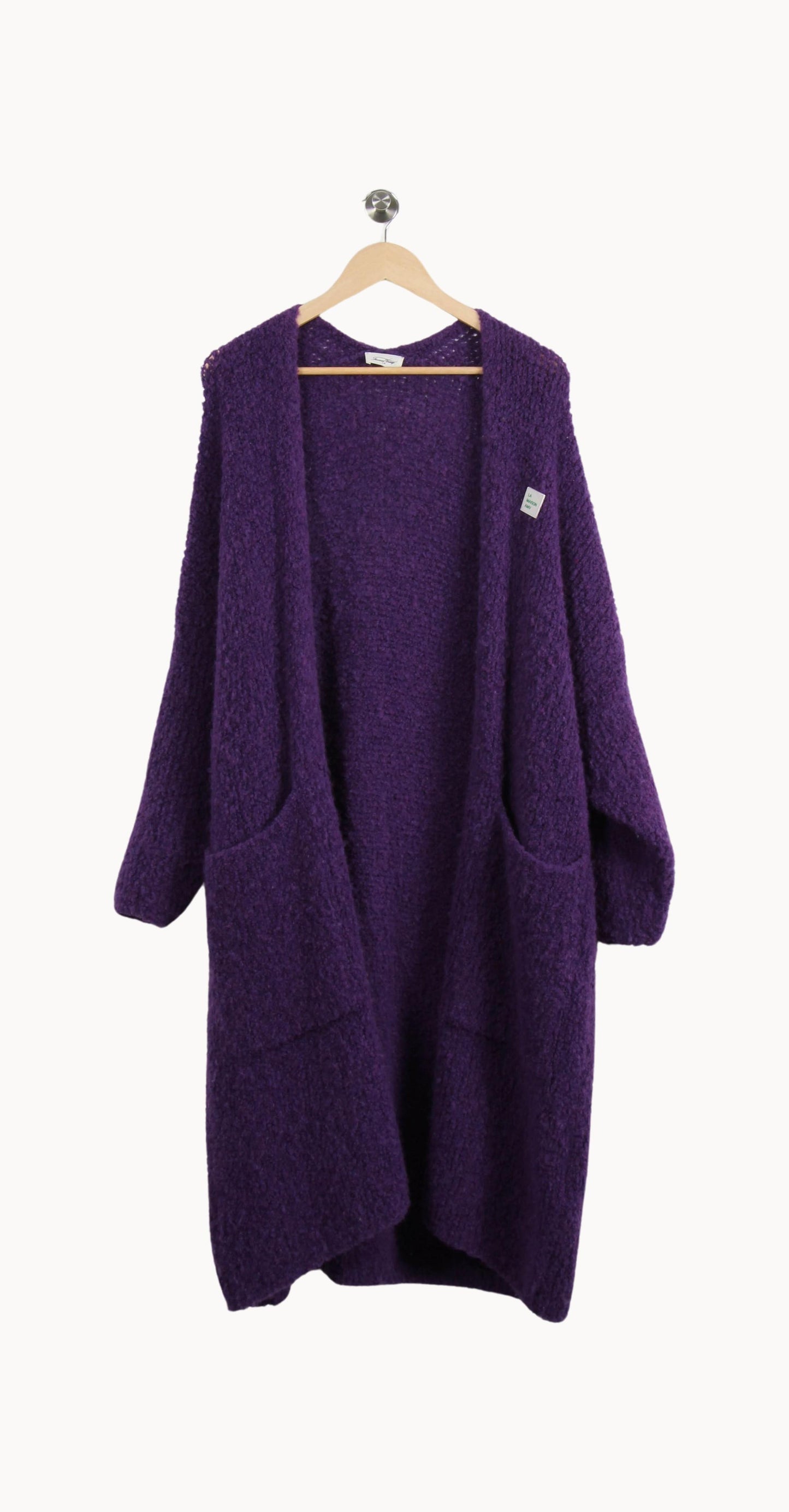 Cardigan Violet - Taille S/36