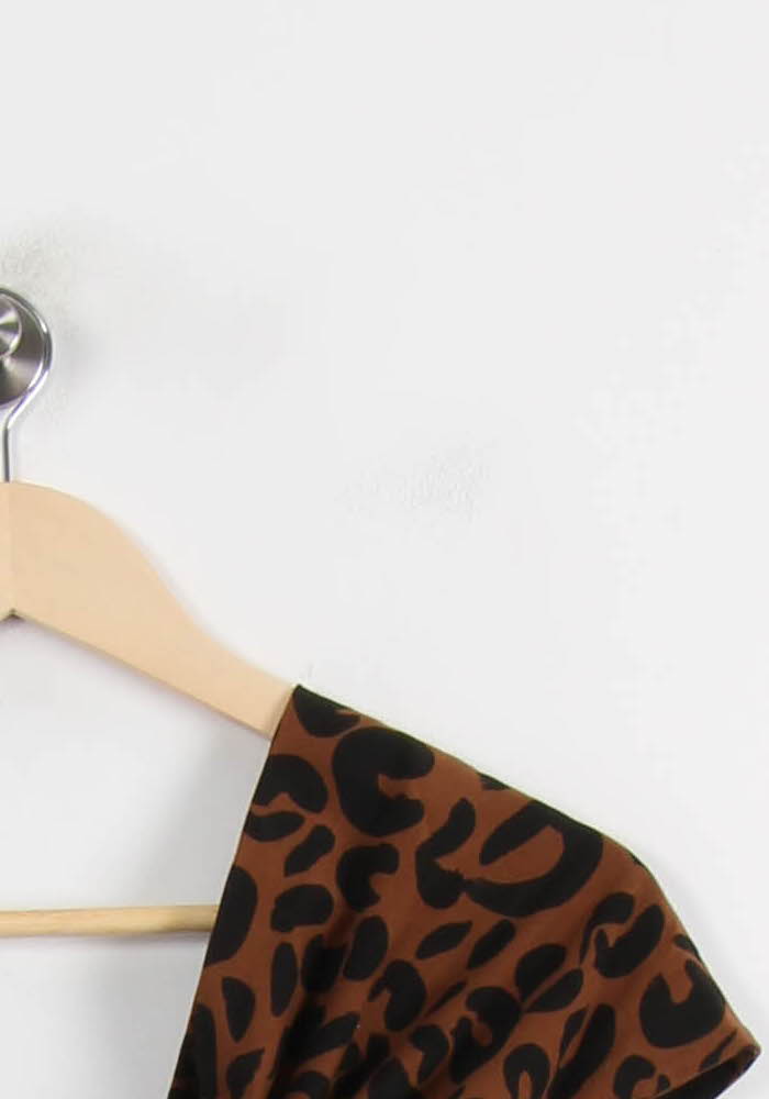 Body Marron et Noir - Taille L/40