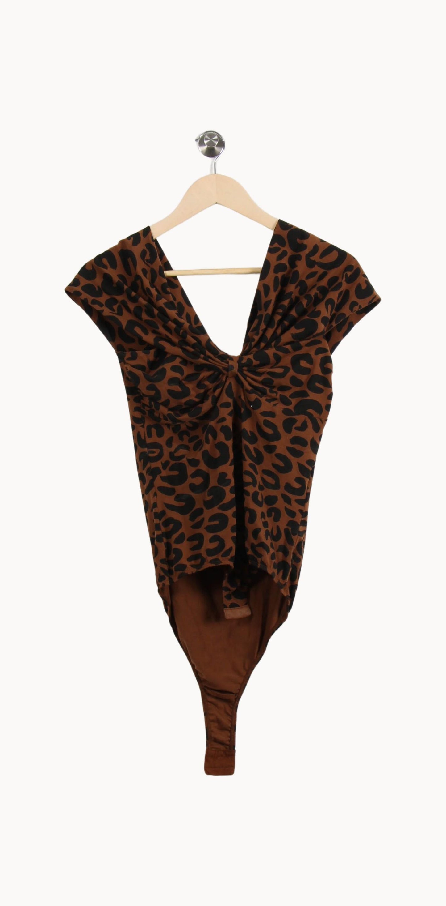 Body Marron et Noir - Taille L/40