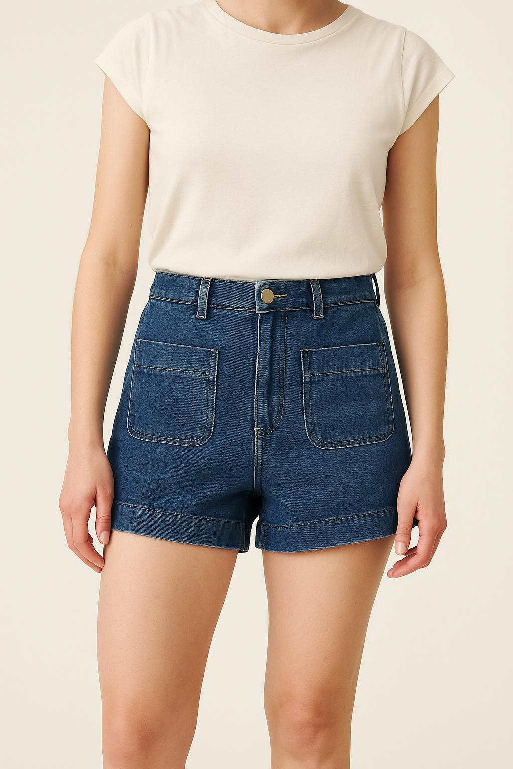 Short et Jean Bleu - Taille M/38