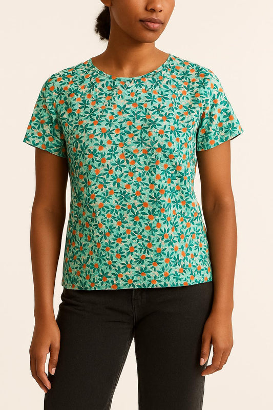 Blouse Multicolore - Taille S/36