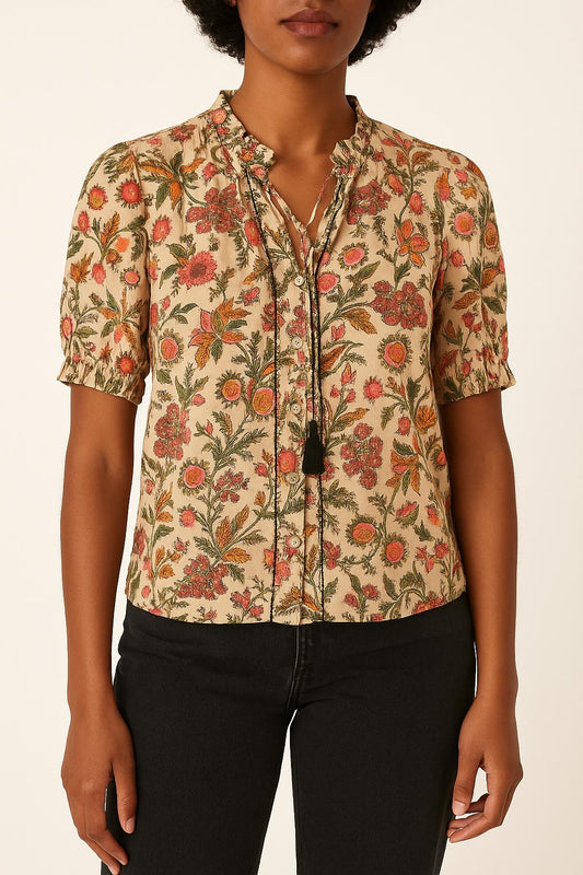 Blouse multicolore - Taille S/36