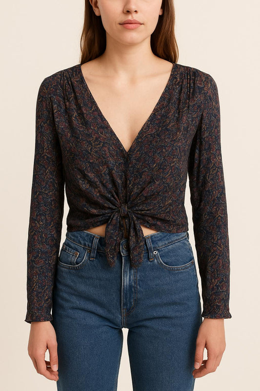 Blouse multicolore - Taille S/36