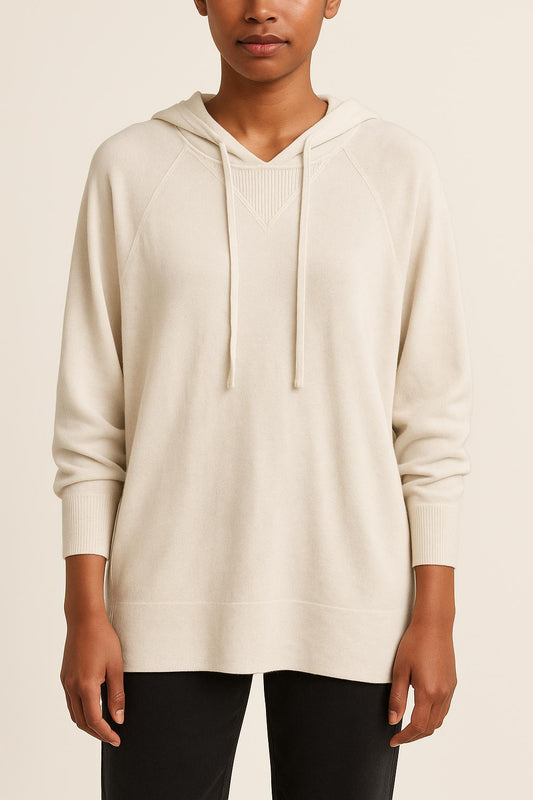 Sweat À Capuche Blanc - Taille TU