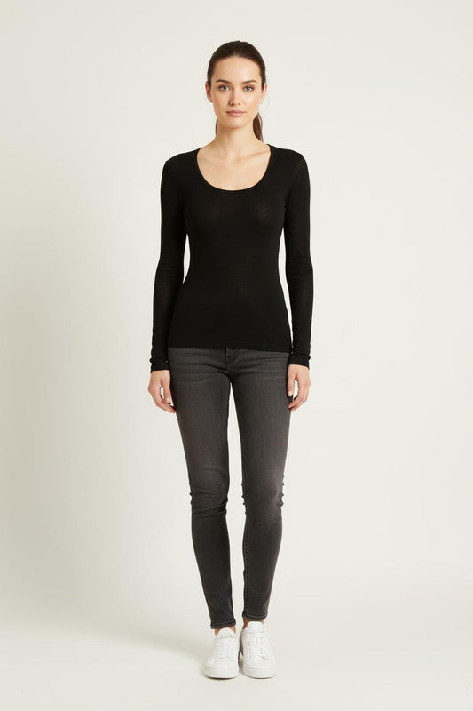 Tee-shirt Noir - Taille S/36