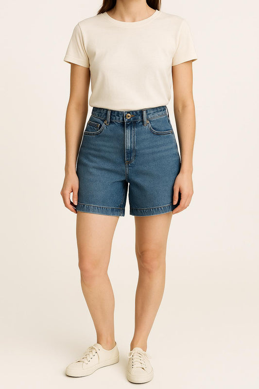 Short et Jean Bleu - Taille XS/34