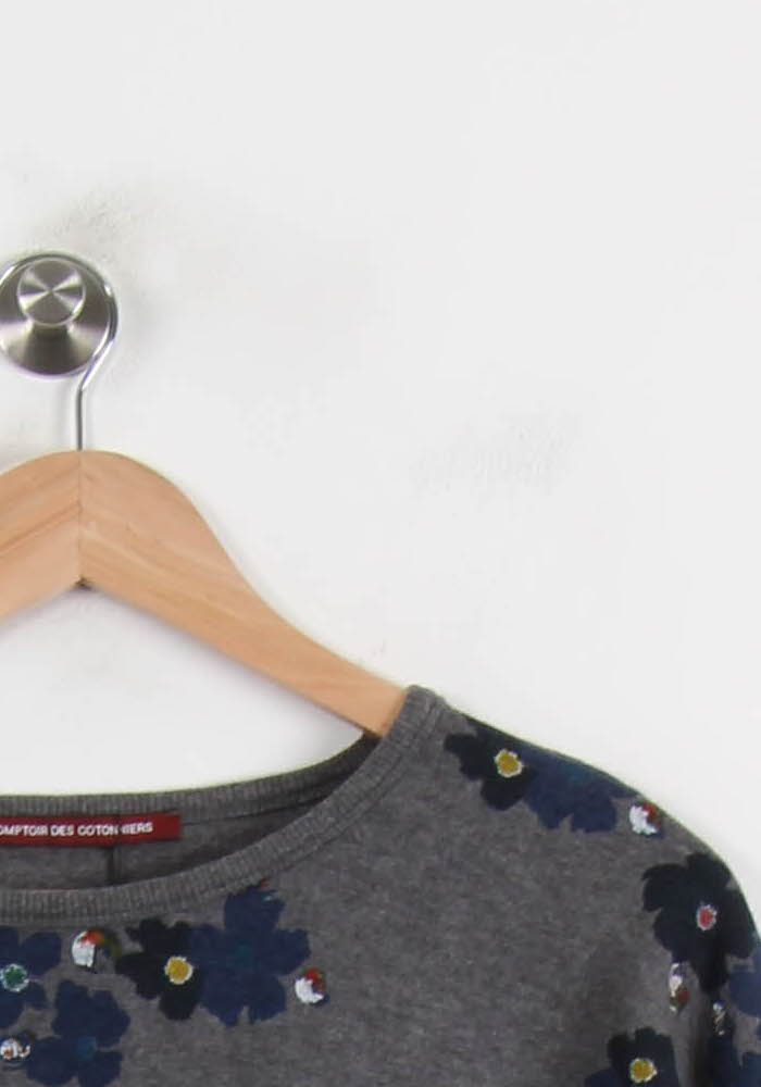 Sweat Gris et Bleu - Taille M/38