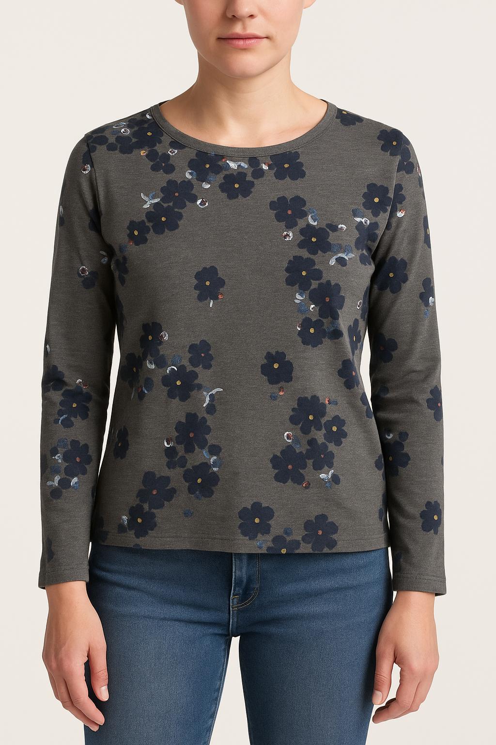 Sweat Gris et Bleu - Taille M/38