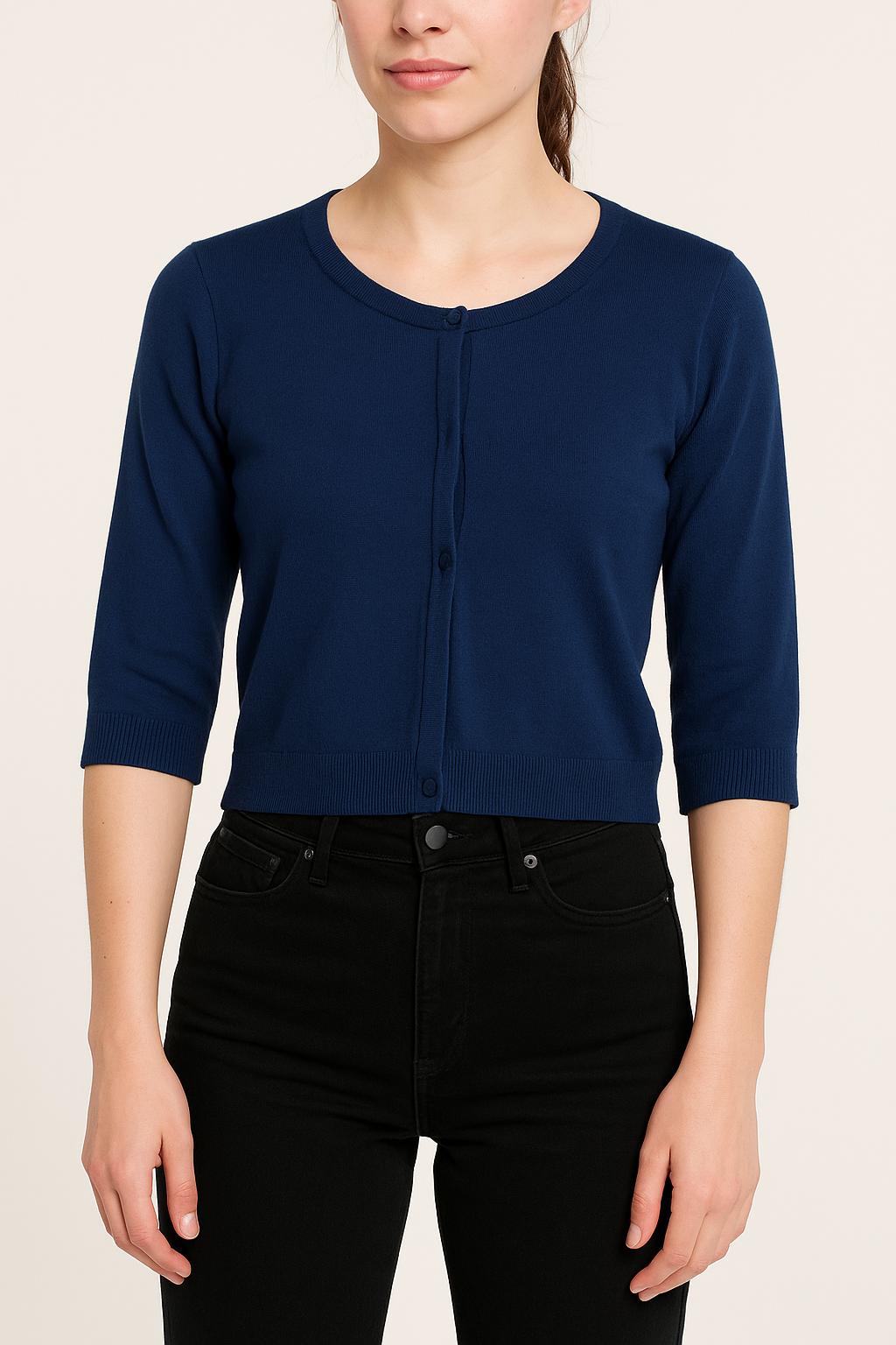 Cardigan Bleu - Taille M/38