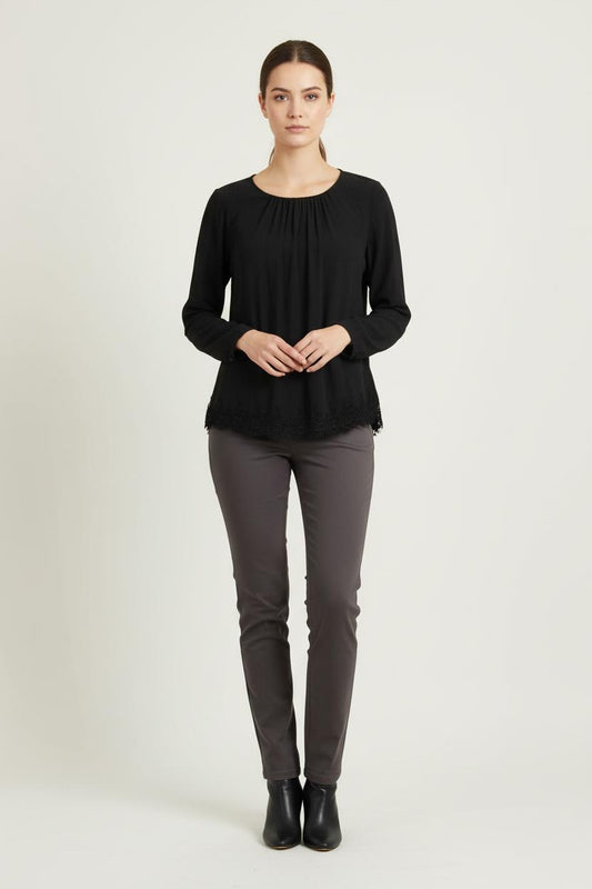 Blouse noire - Taille L/40