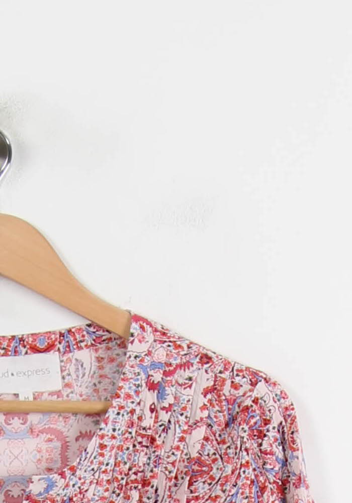 Blouse Rose et Rouge - Taille M/38