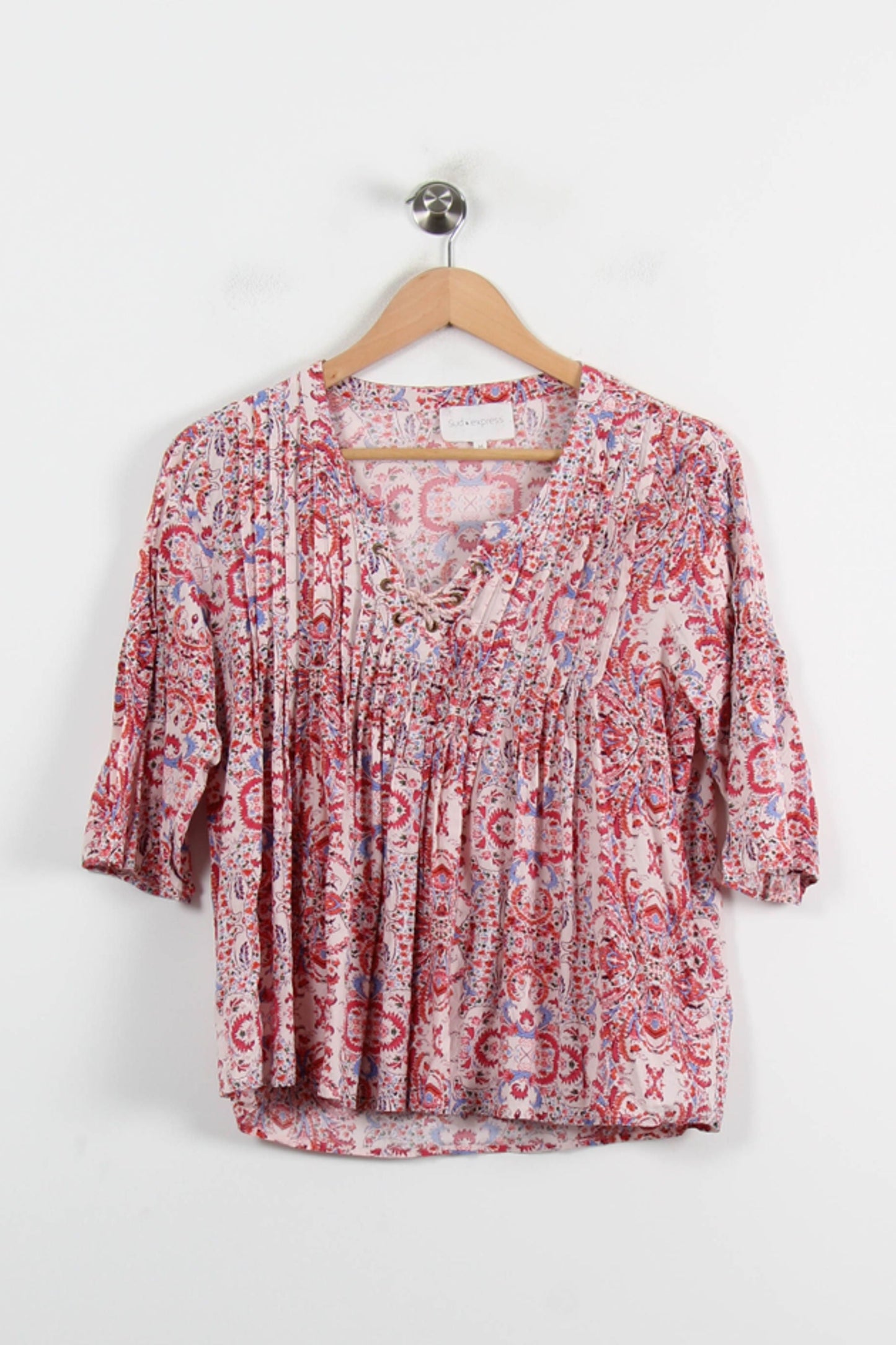 Blouse Rose et Rouge - Taille M/38