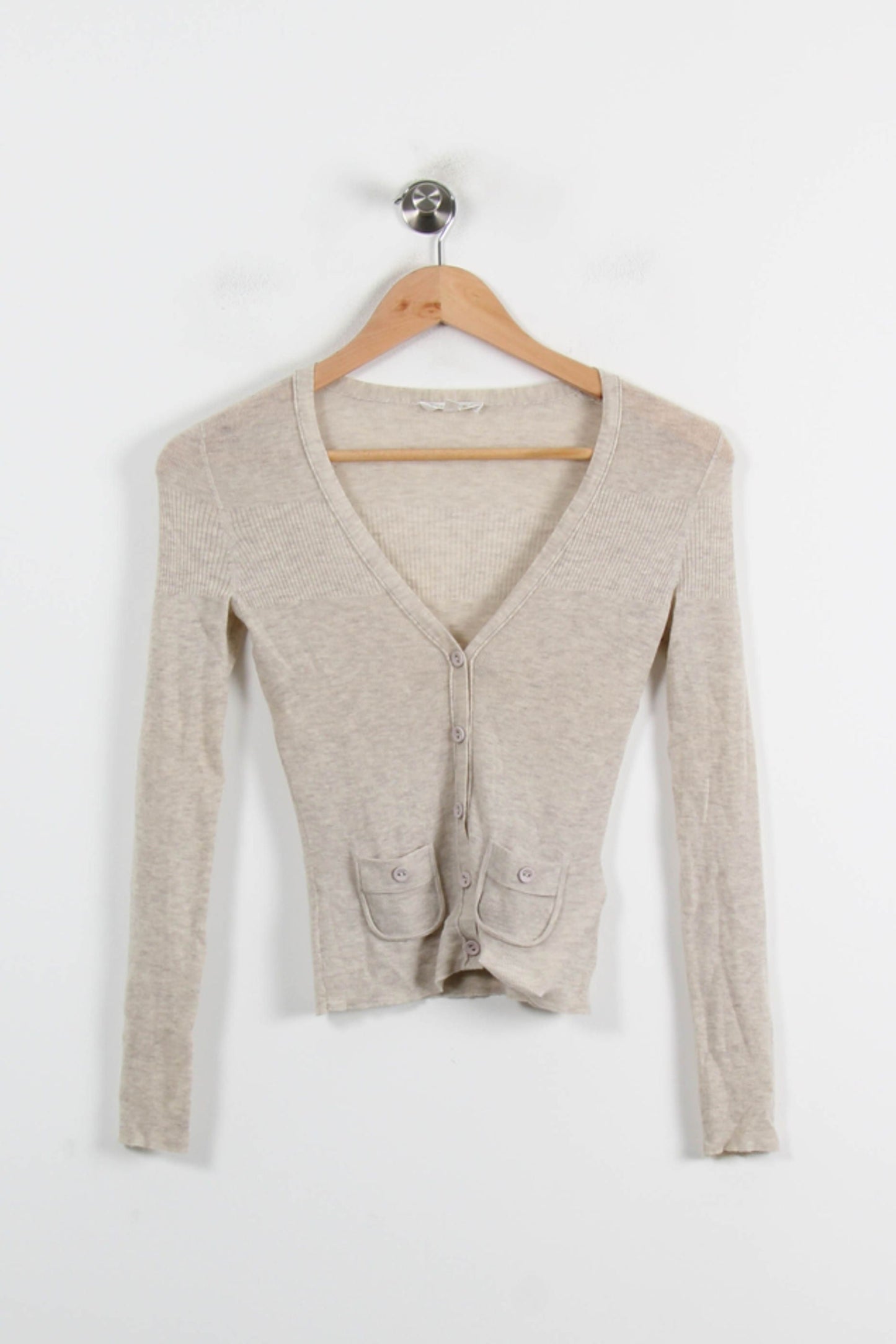 Cardigan Beige - Taille S/36