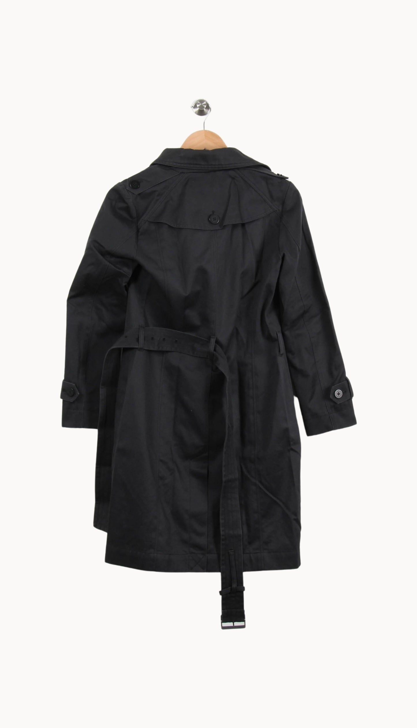 Trench Noir - Taille S/36