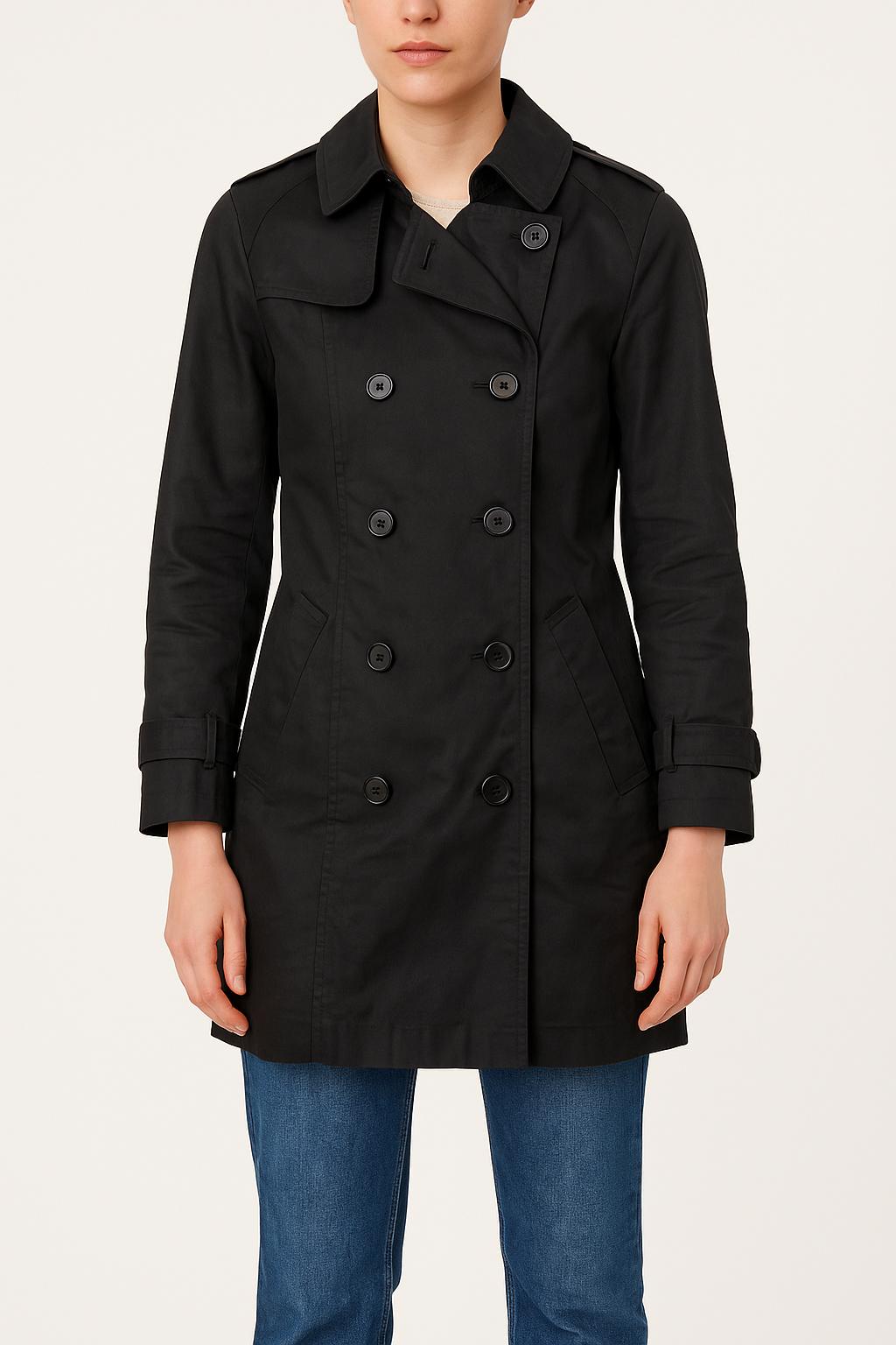 Trench Noir - Taille S/36