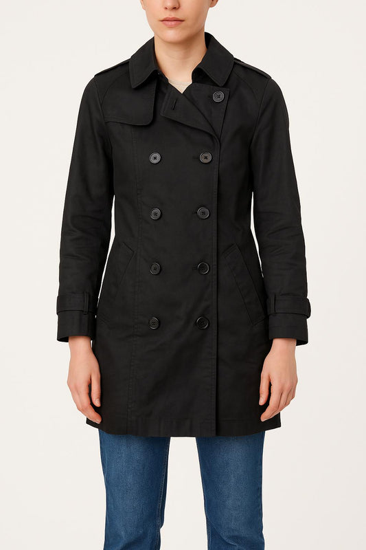 Trench Noir - Taille S/36