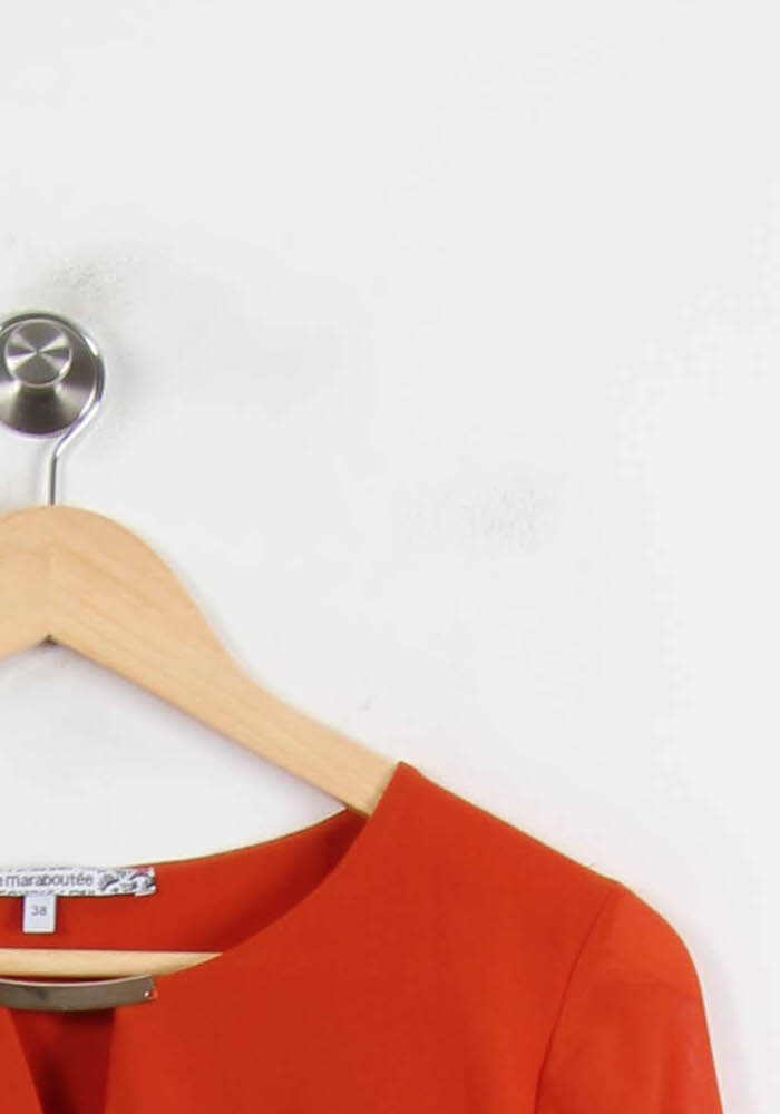 Blouse orange - Taille M/38
