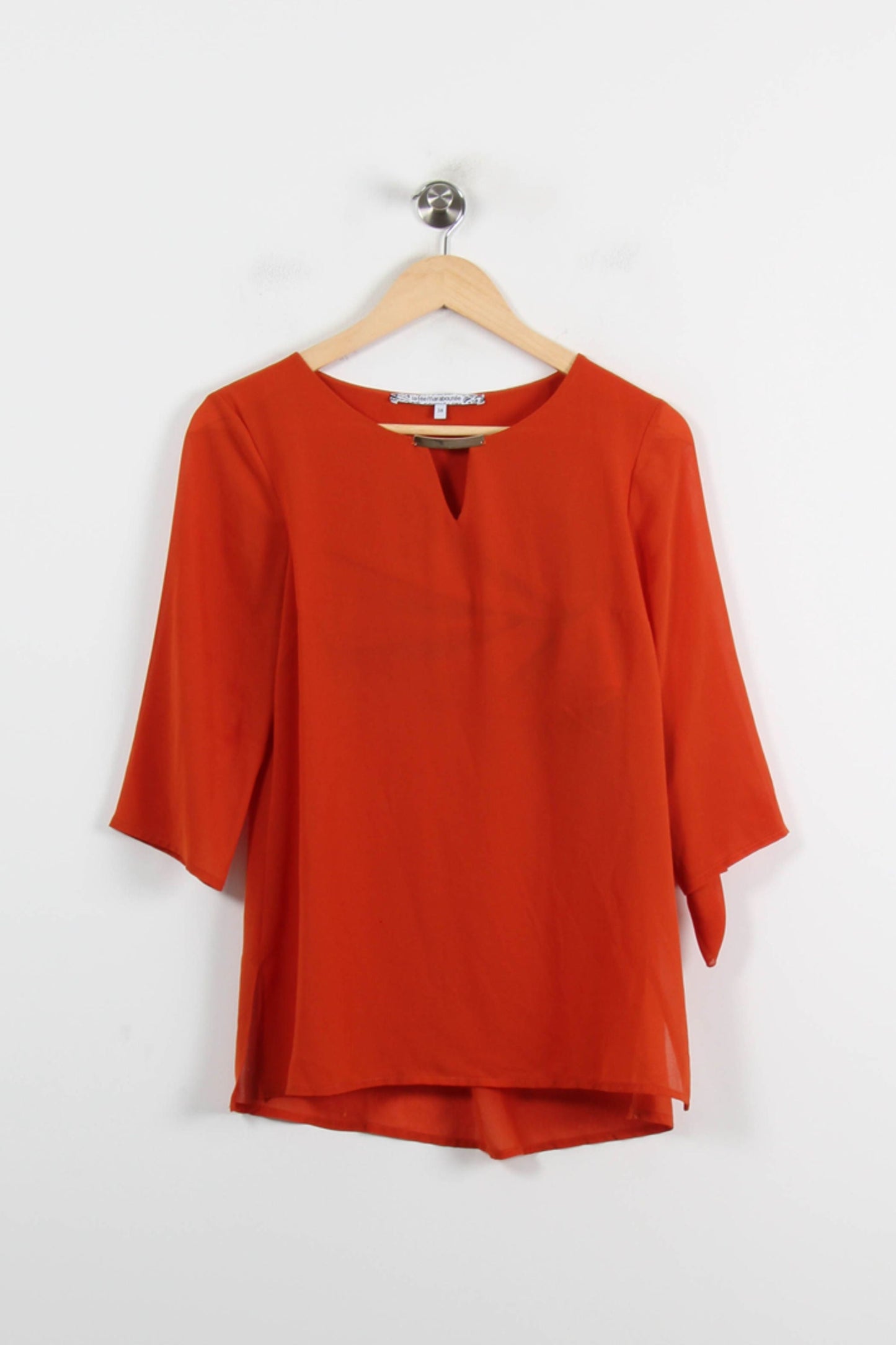 Blouse orange - Taille M/38