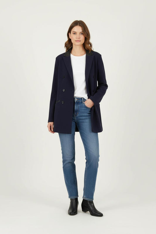 Blazer Bleu et Noir - Taille M/38