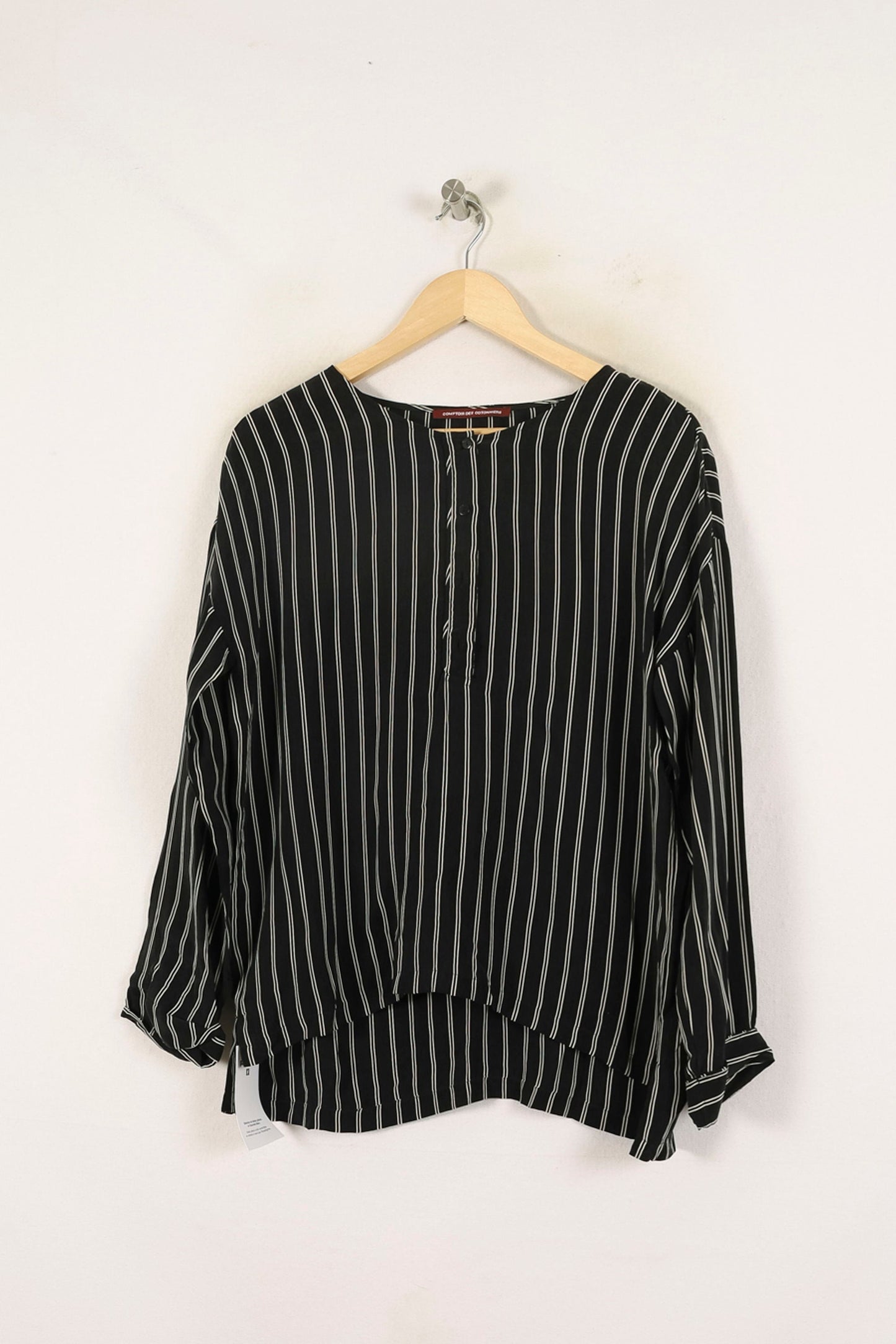 Blouse Noire et Blanche - Taille XL/42