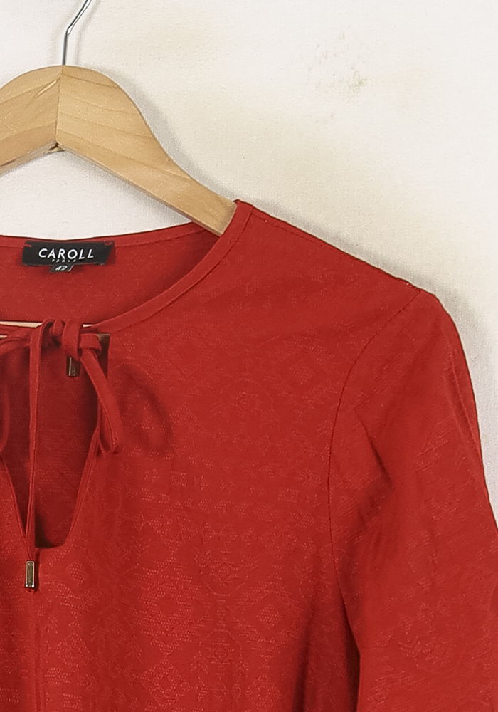 Robe Midi Rouge - Taille XL/42