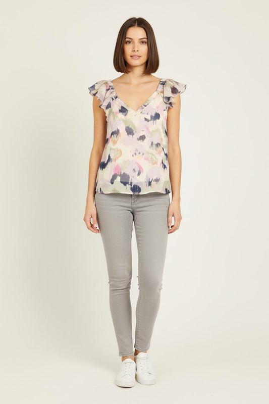 Blouse Multicolore - Taille L/40