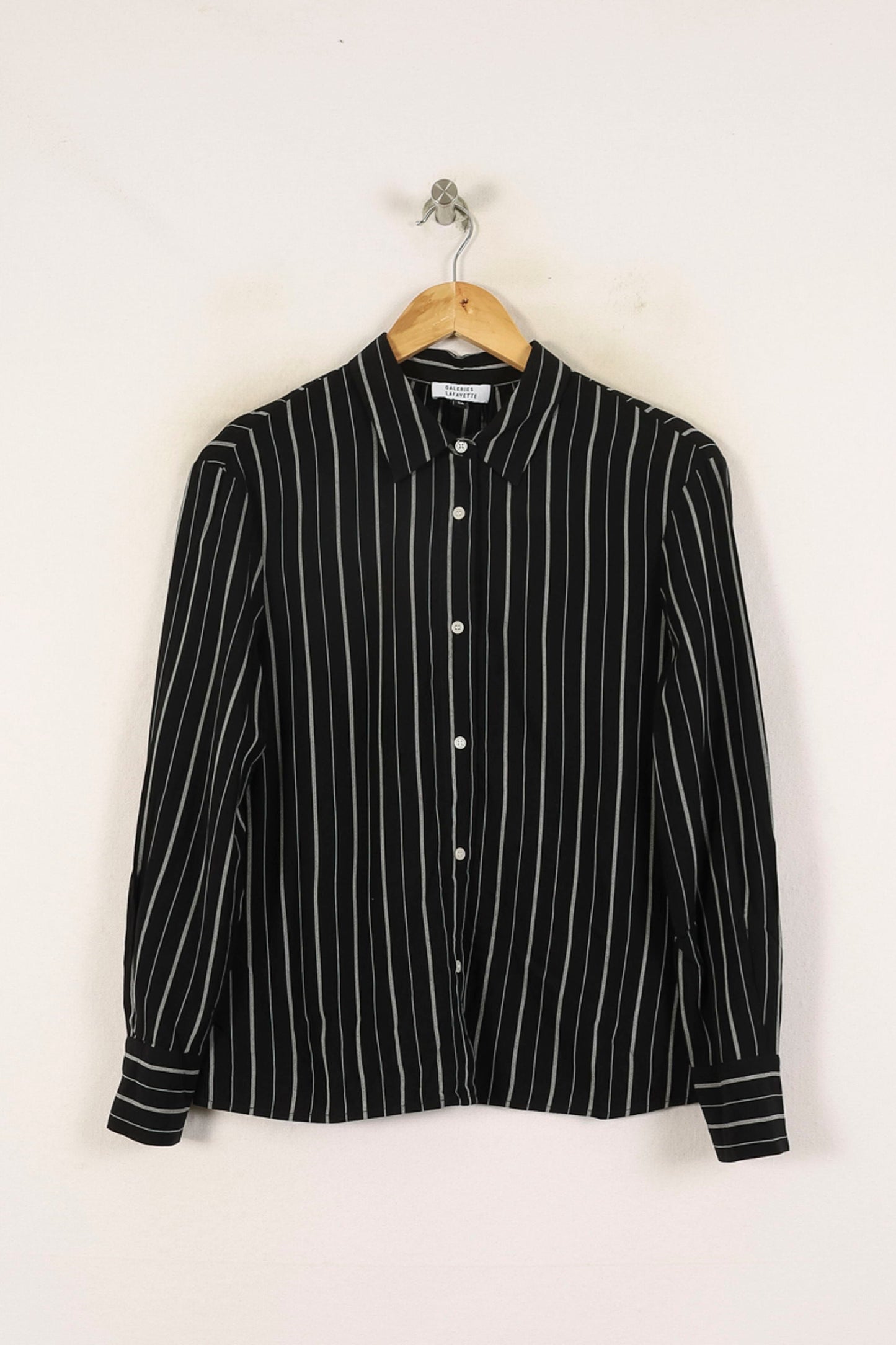 Chemise noire et blanche - Taille S/36