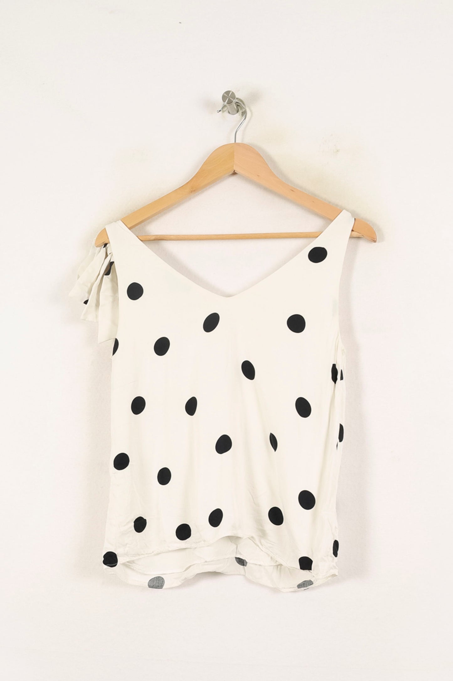 Top Blanc et Noir - Taille S/36